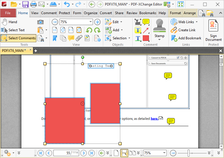 pdf xchange presentation mode